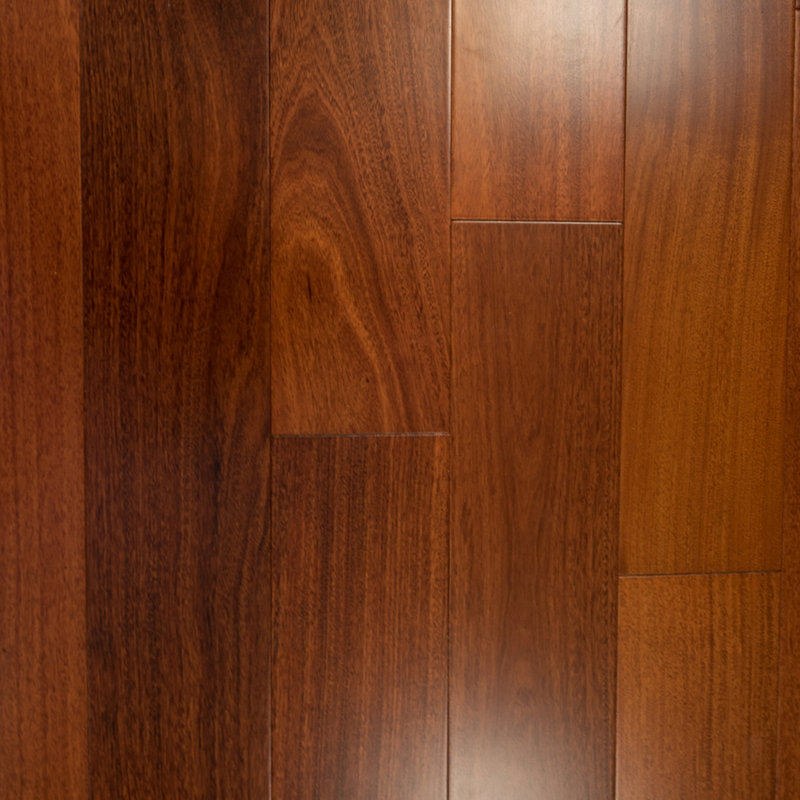 Hurst Hardwoods Santos Mahogany 3/4" Thick x Random Width x Varying Length Solid Hardwood